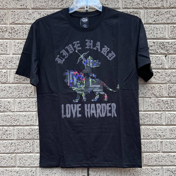 Genuine Authentic Garments Live Hard Tee NWT Medium - Picture 1 of 4